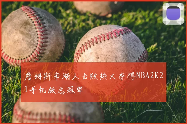 詹姆斯率湖人击败热火夺得NBA2K21手机版总冠军